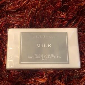 k hall designs milk triple milled shea butter / olive oil